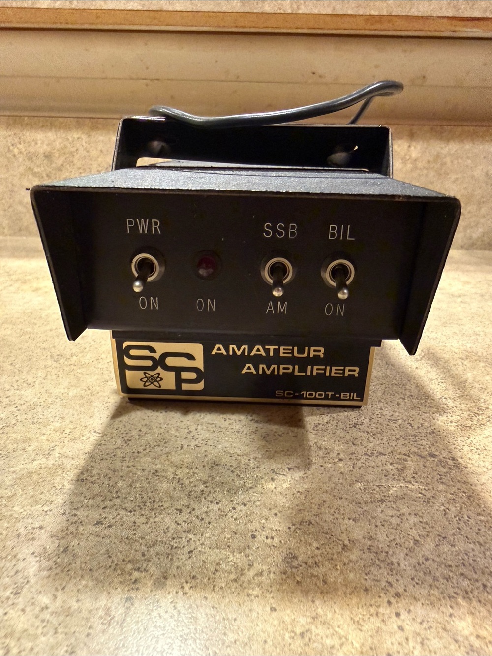 *PARTS/REPAIR - UNTESTED* Vintage SCP Amateur Linear Amplifier Model SC-100T-BIL